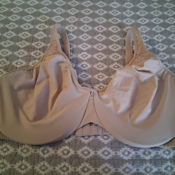 Bali Passion for Comfort Seamless Minimizer Bra 3385 Beige Nude 42DD - Picture 2 of 5